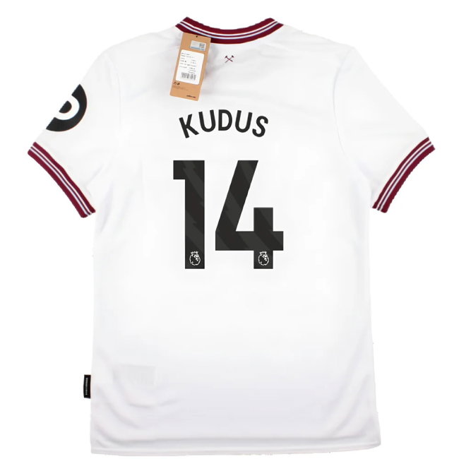 2023-2024 West Ham United Away Shirt (Kudus 14)-SoccerKits Hub | Buy Soccer Jerseys Online